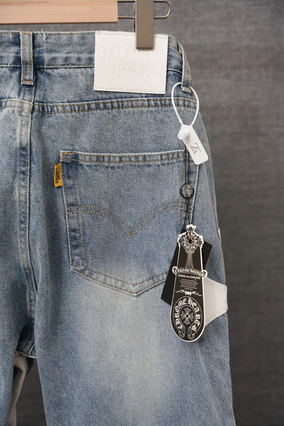 ：S 039 & Chrome Hearts Light Blue Same Style ：Light Blue Size：28 30 32 34 （S-XL)